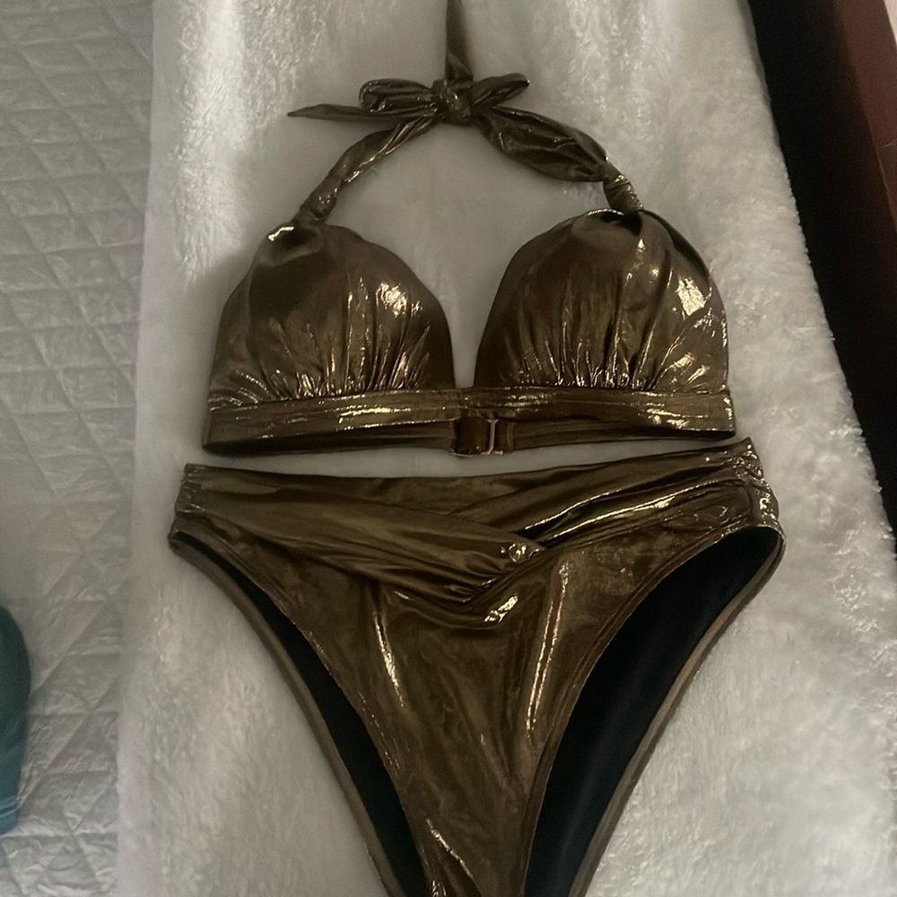 Venus liquid gold bikini